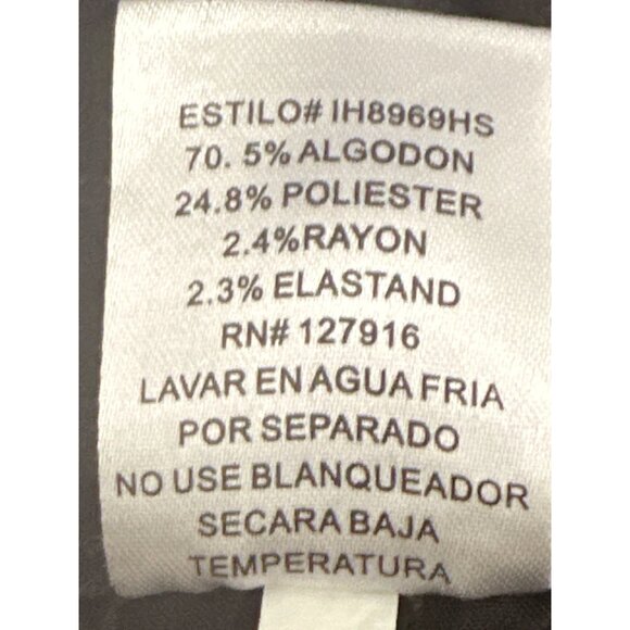 CCC I&M Premium Denim Black Label High Rise Ariana Skinny Jeans Size 7 Back Zipp - Picture 5 of 8